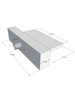 Wasserfall "Antigua" (Art.Nr. AG-ew1111) -Gartenserien Laden EW1111Bemassung2 1280x1280