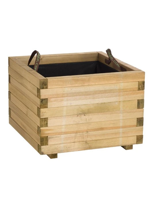 Holz-Pflanzkübel 3 Holz-Pflanzkübel