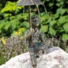 Bronzefigur Flo Mit Schirm (Art.Nr. 88649) 2 Bronzefigur Flo Mit Schirm (Art.Nr. 88649) -Gartenserien Laden bronzefigur flo schirm 1280x1280