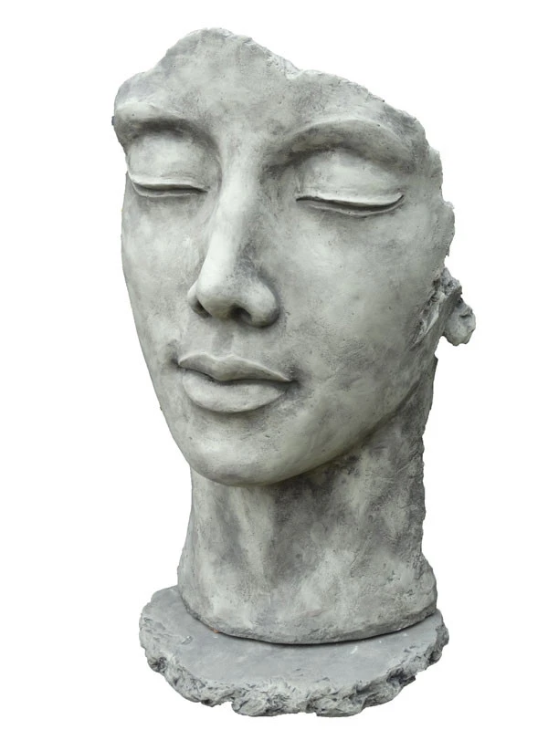 Betonbüste - Gesicht 'Frau' - Skulptur - XXL-Produkt 3 Betonbüste - Gesicht 'Frau' - Skulptur - XXL-Produkt
