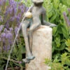 Bronzefigur Froschkönig Gunter (Art.Nr. 88765) -Gartenserien Laden frosch gunter bronze 1280x1280
