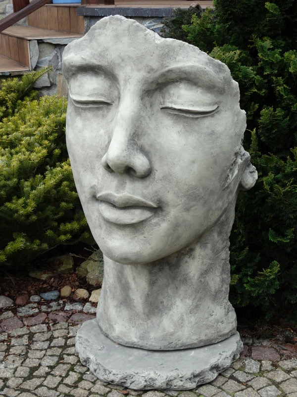 Betonbüste - Gesicht 'Frau' - Skulptur - XXL-Produkt 4 Betonbüste - Gesicht 'Frau' - Skulptur - XXL-Produkt - Image 2