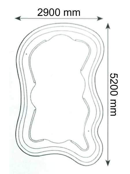 Teichbecken 1744 Koi (GFK) - XXL-Produkt 4 Teichbecken 1744 Koi (GFK) - XXL-Produkt – Bild 2