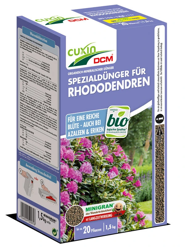Cuxin Dünger Für Rhodo, Azaleen Und Eriken 3 Cuxin Dünger Für Rhodo, Azaleen Und Eriken