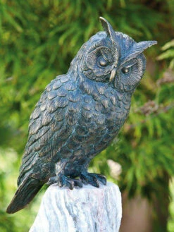 Bronzefigur Waldohreule (Art.Nr. 88634)