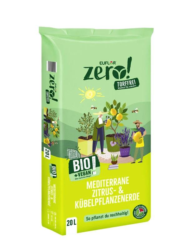 EUFLOR Zero! Mediterrane Zitrus- Und Kübelpflanzenerde 3 EUFLOR Zero! Mediterrane Zitrus- Und Kübelpflanzenerde